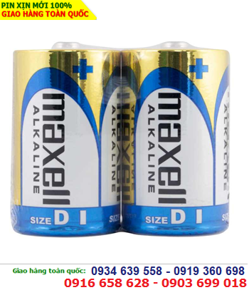 Maxell LR20(GD) 2B; Pin LR20(GD)2B; Pin đại D 1.5v Alkaline Maxell LR20(GD) 2B | HẾT HÀNG